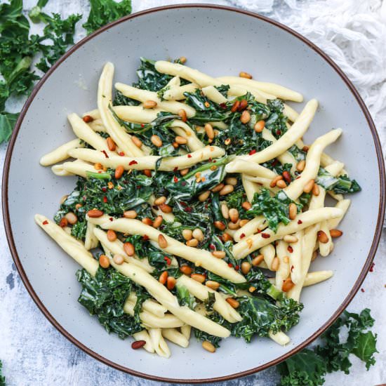 Creamy Kale Pasta