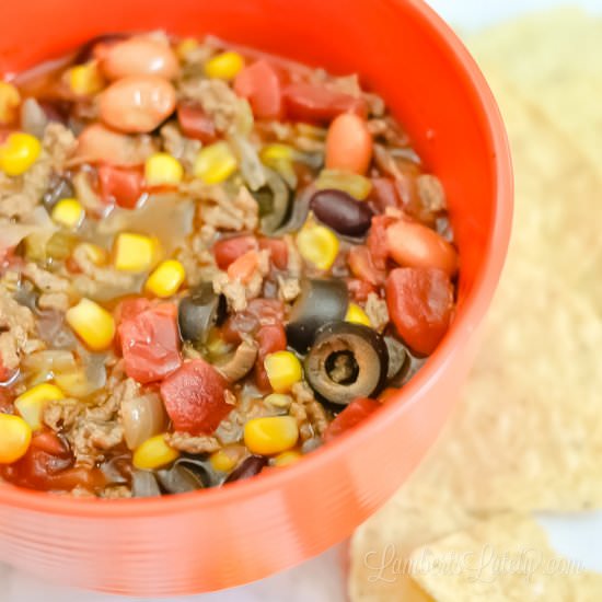 7 Can Taco Soup