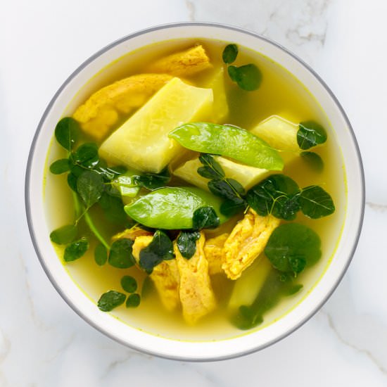 Vegan Tinola – Green Papaya Soup