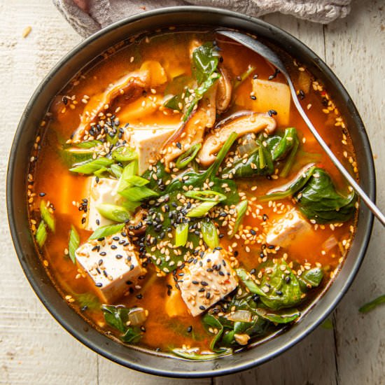 Korean Tofu Soup