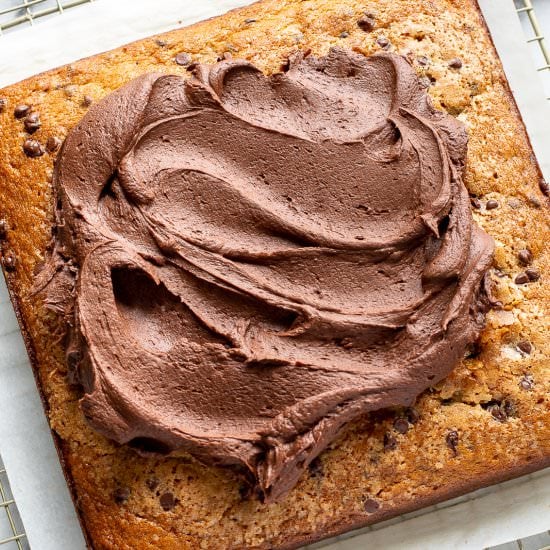 Banana Chocolate Chip Cake