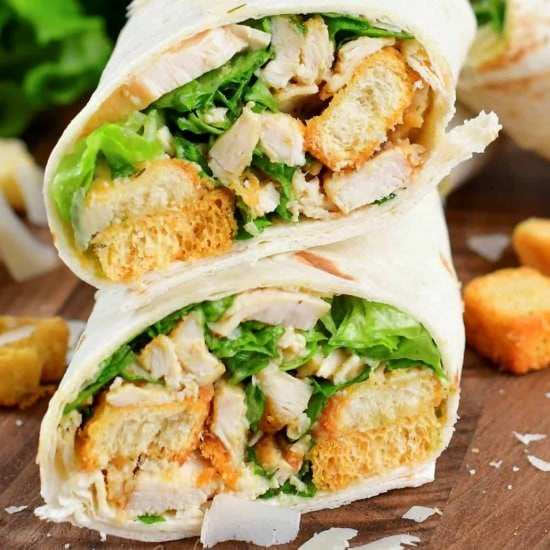 Chicken Caesar Wrap