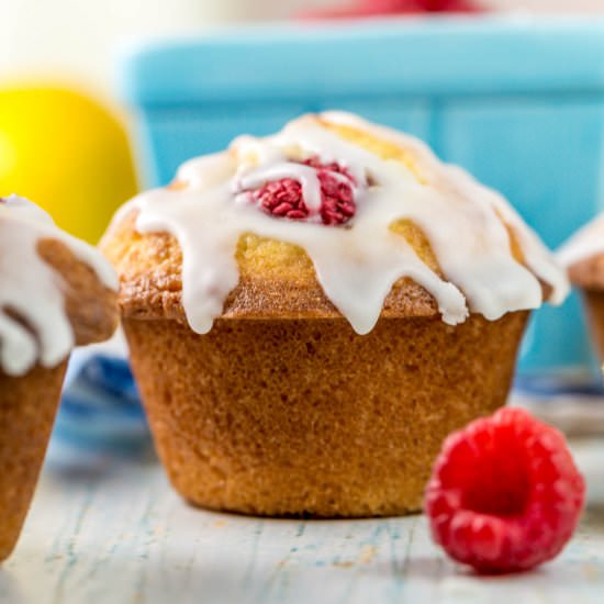 Lemon Raspberry Muffins