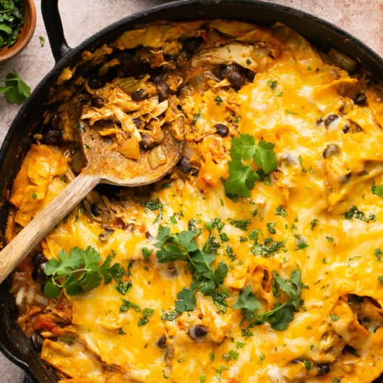Chicken Enchilada Skillet