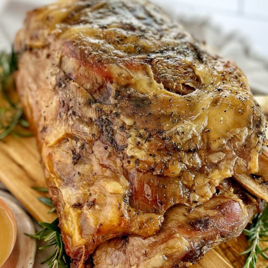 Slow Cooker Lamb Shoulder