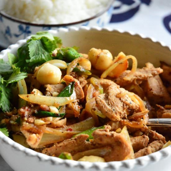 Thai Garlic Pepper Chicken