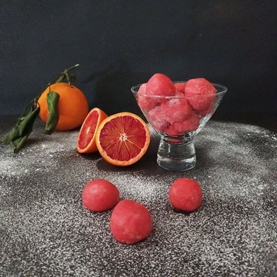 Blood Orange Truffles