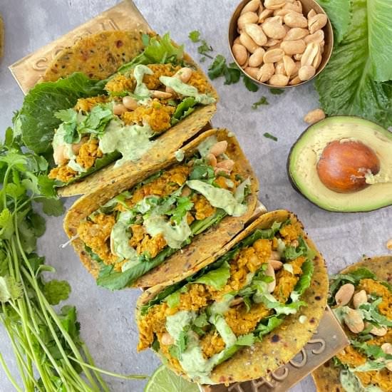 Vegan Garbanzo Quinoa Tacos