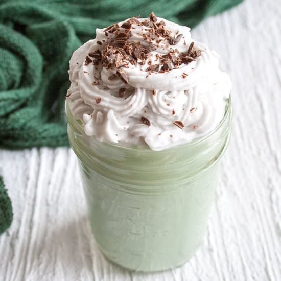 Vegan Shamrock Shake