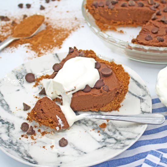 Chocolate Protein Power Pie