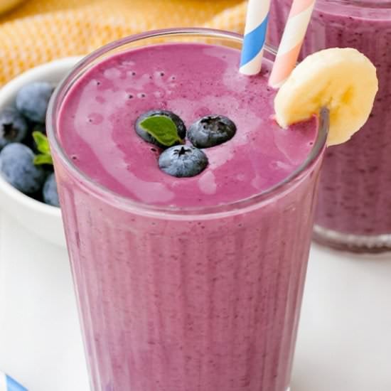 Blueberry Banana Smoothie