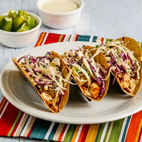 Air Fryer Fish Tacos