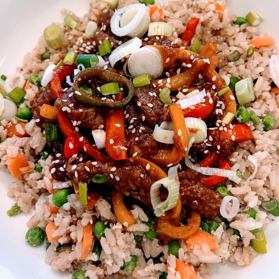 Sweet & Sticky Chilli Beef