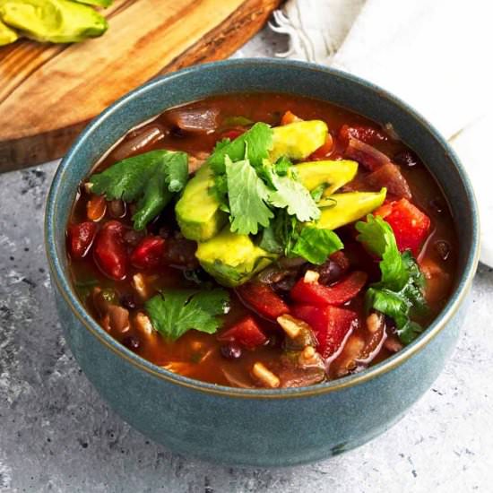 Vegan Taco Soup