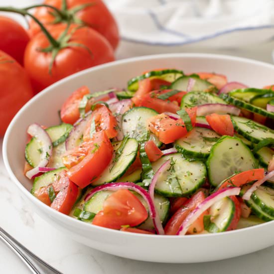cucumber tomato salad