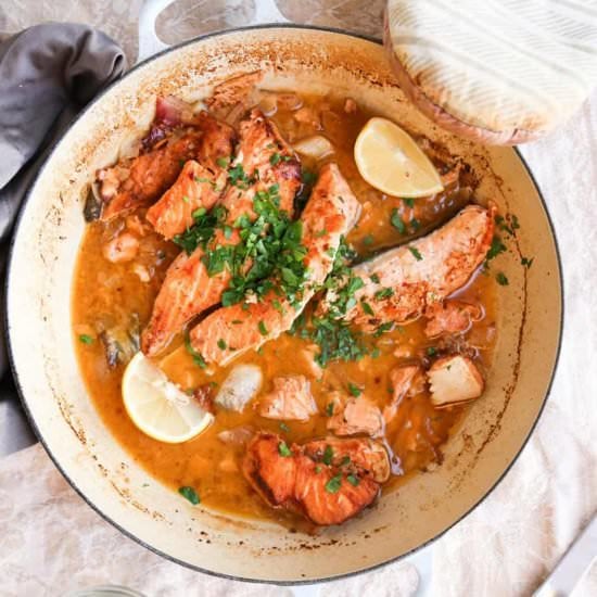 Keto Salmon With Butter Sauce