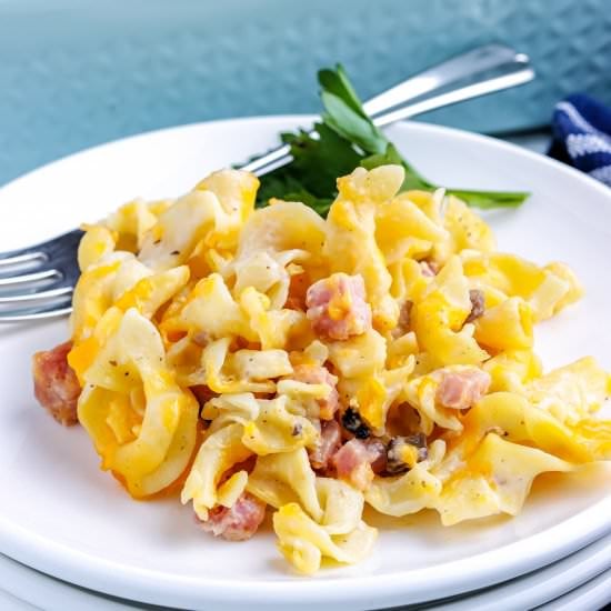 Ham and Noodle Casserole