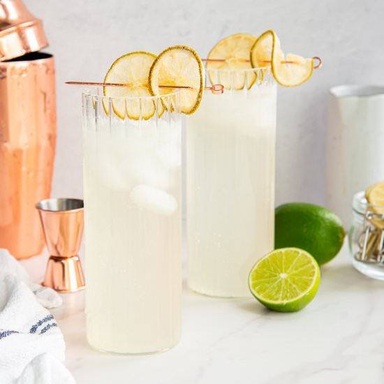 Gin Rickey Cocktail