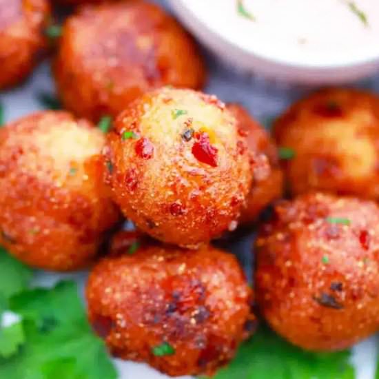 Cheesy Shrimp Poppers