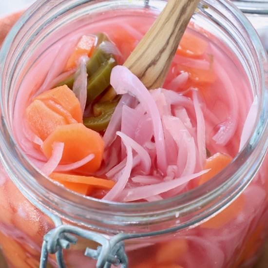 Mexican Pickled Vegetables