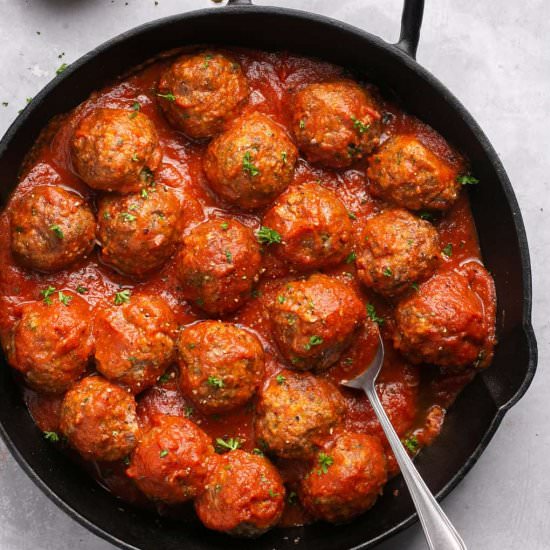 Baked Meatballs Recipe