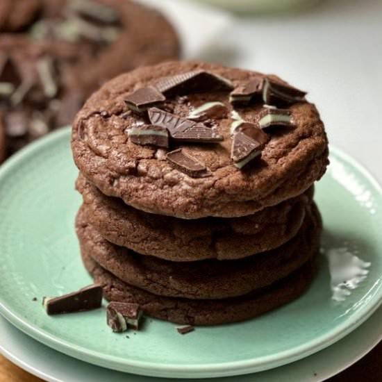Chocolate Mint Cookies