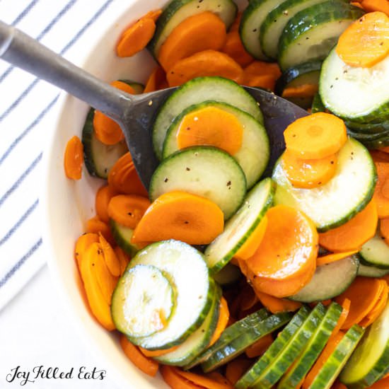 Carrot and Cucumber Salad