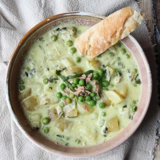 Creamy Wild Garlic Soup