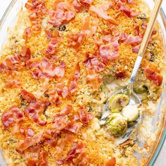 Brussel Sprouts Gratin