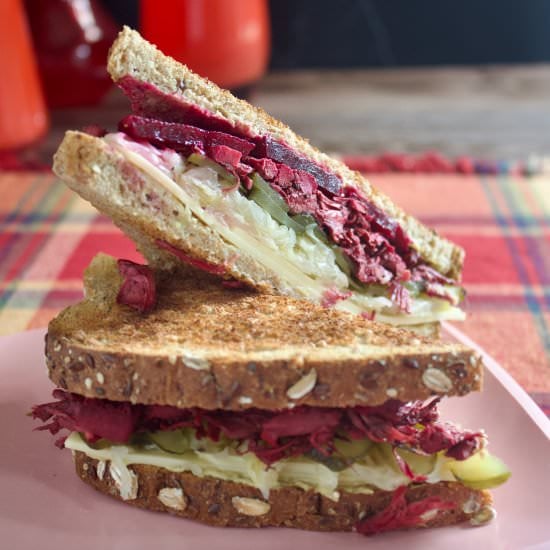 Pickled Jackfruit Reuben