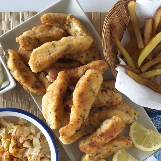 Fried Fish Sticks