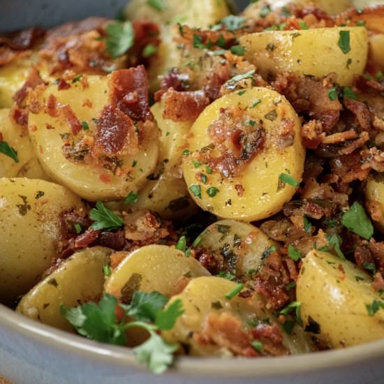 Warm Bacon Potato Salad