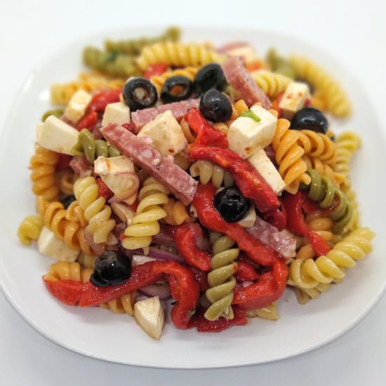 Tri Color Pasta Salad