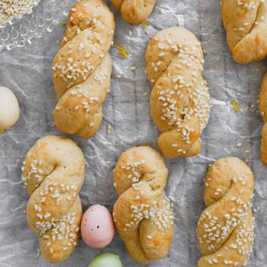 Greek Easter Butter Cookies