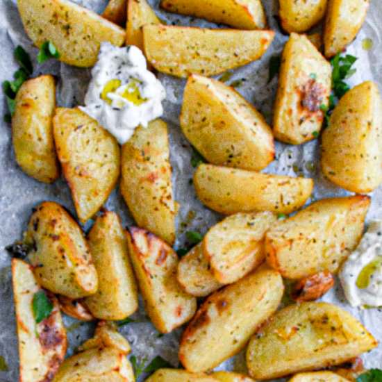 Roasted Greek Lemon Potatoes Recipe