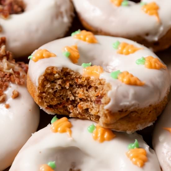 Carrot Cake Donuts