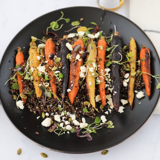Za’atar Carrot and Quinoa Pilaf