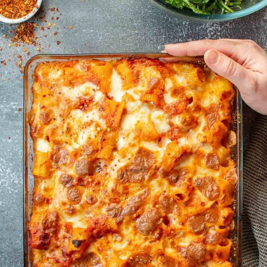 Easy Rigatoni al Forno