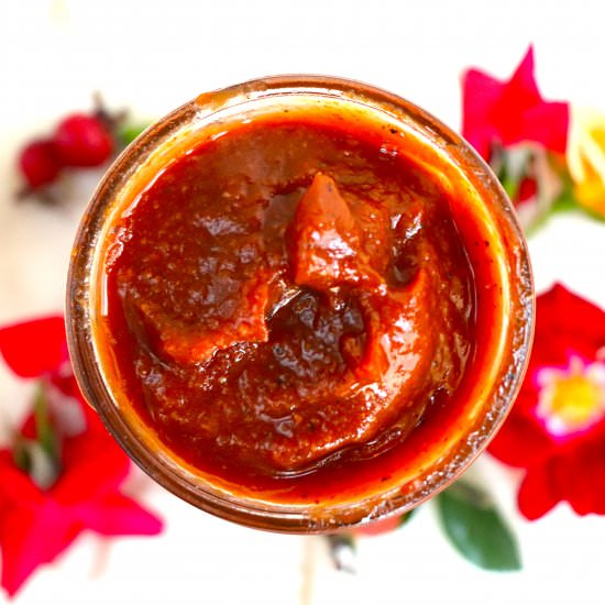 Foraged Rosehip Ketchup
