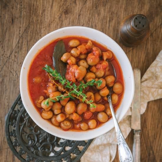 Greek style Mushrooms