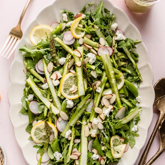 Shaved Asparagus Salad