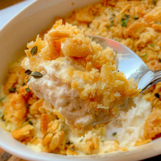 Chicken on the Ritz Casserole