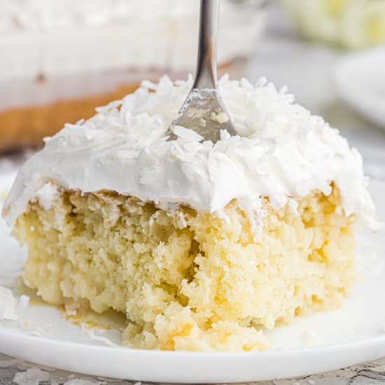 Coconut Poke Cake