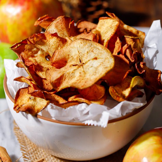Air Fryer Apple Chips
