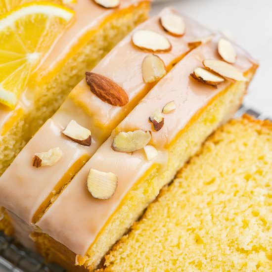 Almond Lemon Loaf Cake
