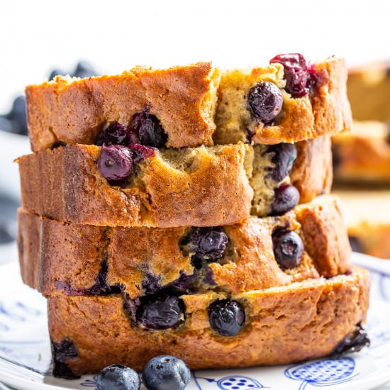 Blueberry Banana Bread