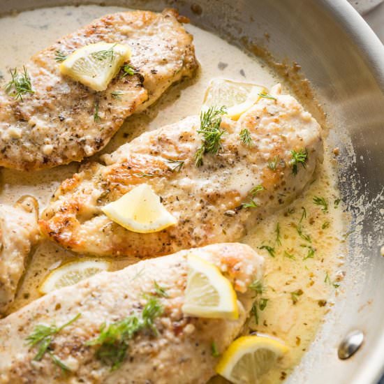 Creamy Lemon Chicken