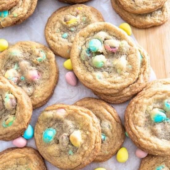 Cadbury Egg Cookies