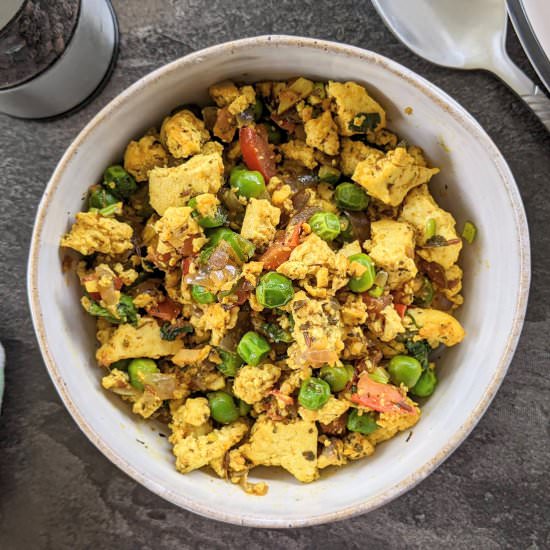 Masala (Spiced) Tofu Scramble