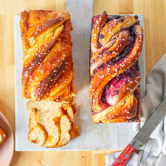 Sourdough Babka with Any Jam